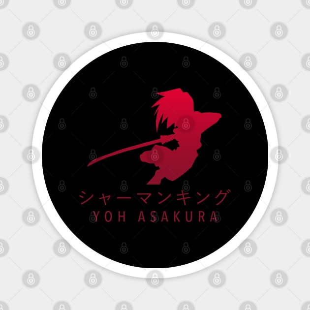 Yoh Asakura - t-shirt Magnet by SirTeealot